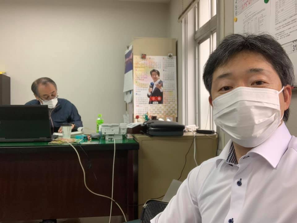 自民党長崎県連・新型コロナウイルス対策本部にて本日当番